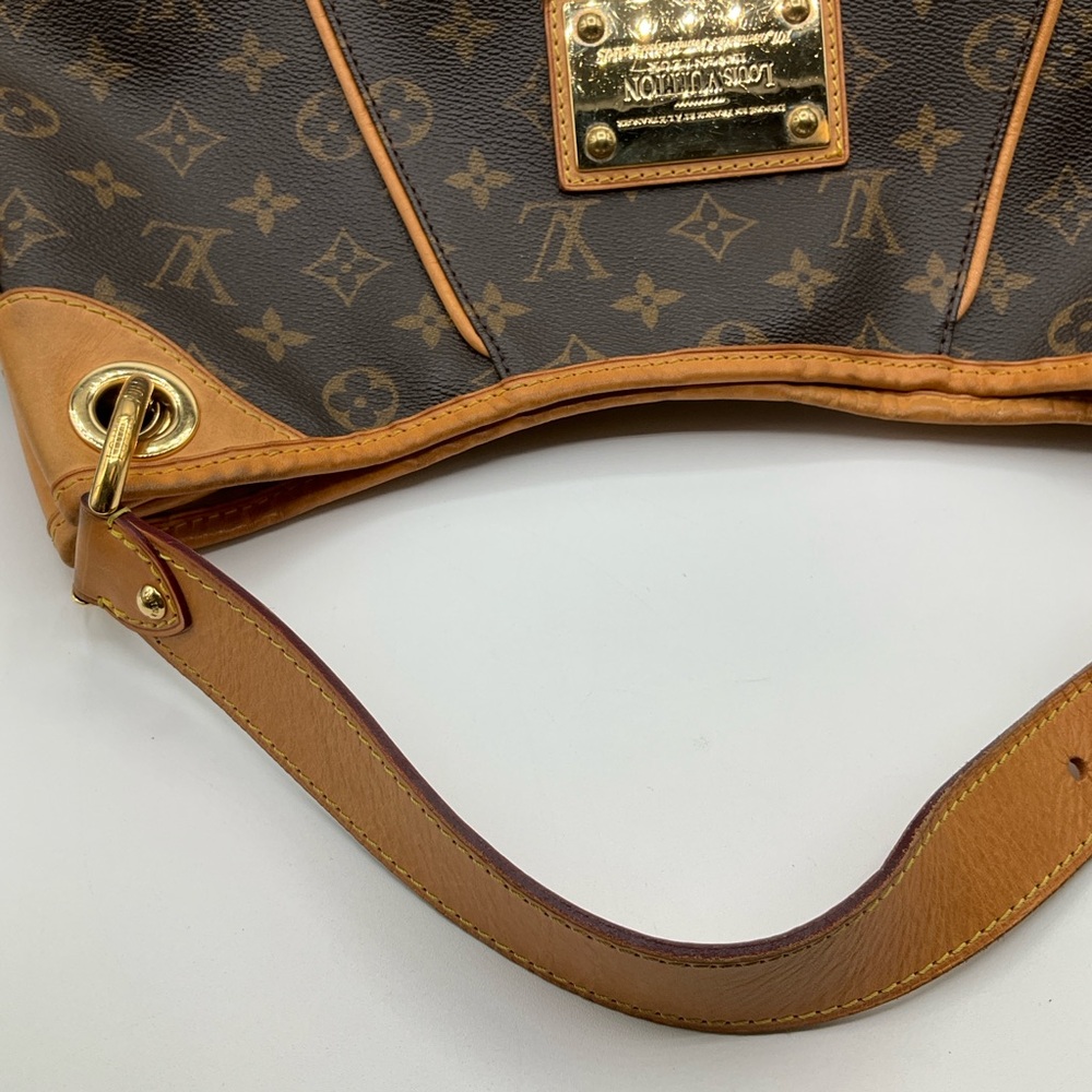 Louis Vuitton Galliera PM Monogram Brown Shoulder Bag Purse - Picture 12 of 15